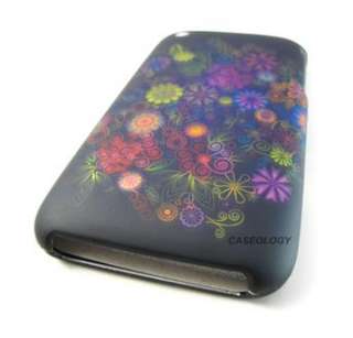 ELEGANT COLORFUL FLOWER HARD CASE COVER APPLE IPHONE 3G 3GS S PHONE 