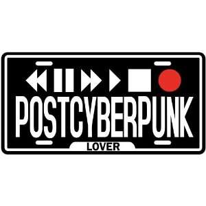  New  Play Postcyberpunk  License Plate Music