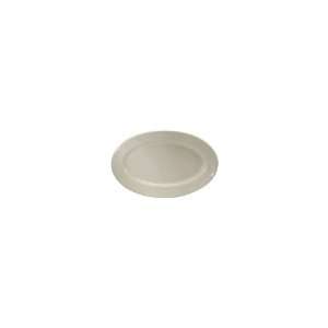 Buffalo Rolled Edge Undecorated Oval Platter, 7 1/8 x 4 7 