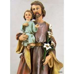  St Saint Joseph And Child Jesus Statue Home Everything 