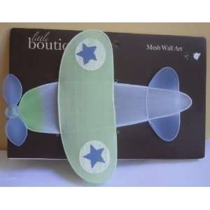  Little Boutique Mesh Wall Hanging Airplane Baby