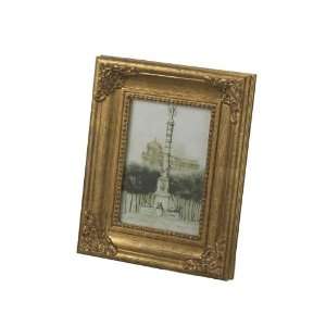  Antique Gold Frame With Special Woodgrain Back and 2 Way Easel Wood 