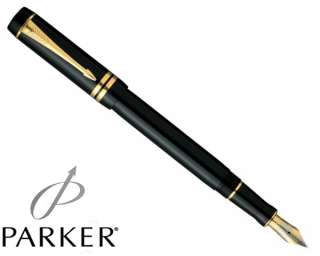 Parker Duofold Black GT Fountain Pen Medium  