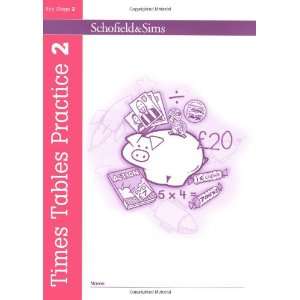  Times Tables Practice Book 2 (9780721711409) Ann Montague 