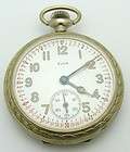 elgin 16 size nickel cased military pocket watch 