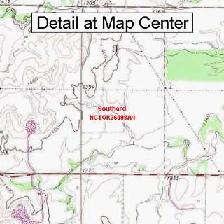   Map   Southard, Oklahoma (Folded/Waterproof)