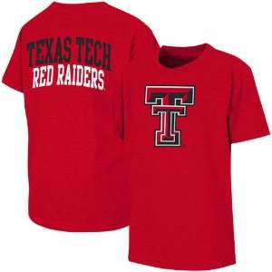  Texas Tech Red Raiders Youth Touchdown Heathered T Shirt 