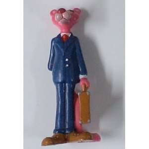    Vintage Pvc Figure  Pink Panther Businessman 