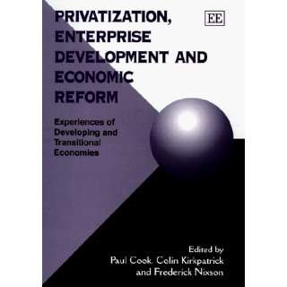  Privatization, Enterprise Development and Economic Reform 