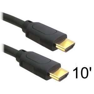 10ft High Speed HDMI Male to Male Cable with Ethernet Support / Audio 