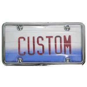   Accessories 90071 Chrome License Plate Protector with Metal Frame