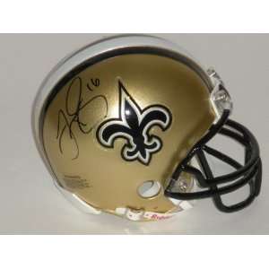Lance Moore Signed New Orleans Saints Mini Helmet  Sports 