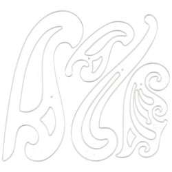French Curve Stencil Set (Set of 4)  