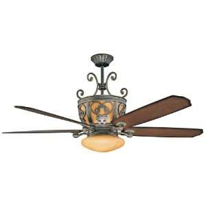  60 Concord Winford Gilded Silver Ceiling Fan