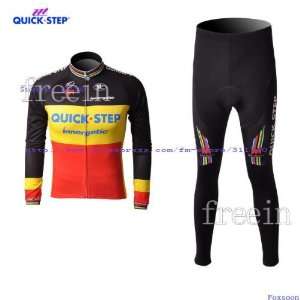   step long sleeve cycling jerseys and pants set/cycling wear/cycling