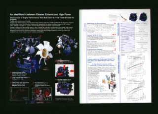 Kubota V3300 E/V3300 TE Diesel Engine Brochure nr mint  