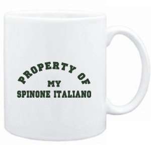   Mug White  PROPERTY OF MY Spinone Italiano  Dogs
