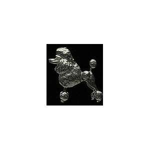  Pewter Poodle (Show Clip) Pin Jewelry