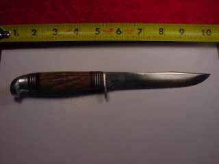 Vintage Hunting Knife MONGOMERY WARDS MASTER  