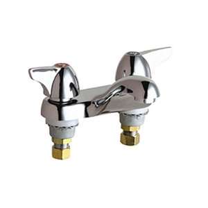   Inch Centerset Lavatory Faucet with Single Wing Canopy Handles, Chrome