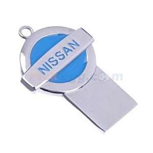   2GB Fashionable Nissan Automobile Sign Metal Flash Drive Electronics