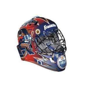  Edmonton Oilers Franklin Mini Goalie Mask Sports 