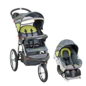 Baby Trend Expedition Swivel Jogging Stroller & Infant Car Seat Travel 