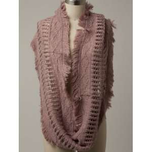  Chic and Circle(loop) Scarf INDIAN PINK