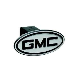  GMC Oval   Blue   2  Billet Hitch Cover (04 Welded 