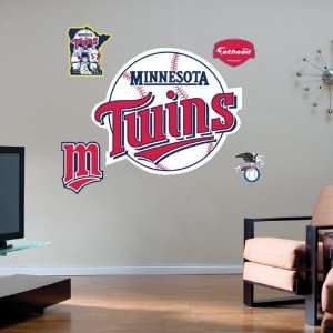  Minnesota Twins Team Logo Fathead Wall Sticker