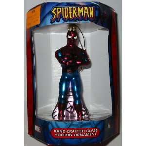  Spider Man Marvel Kurt Adler design Blown Glass Ornament 