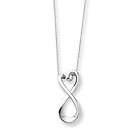 Infinite Love Silver Necklace in Silver