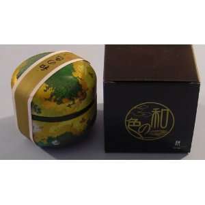  Momo   Peach Gift Incense Container   From Seikundo of Japan 