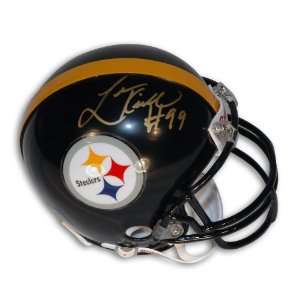  Levon Kirkland Pittsburgh Steelers Mini Helmet Autographed 