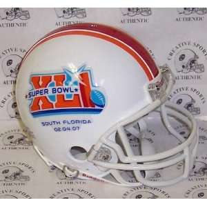  Super Bowl XLI   Riddell Mini Helmet