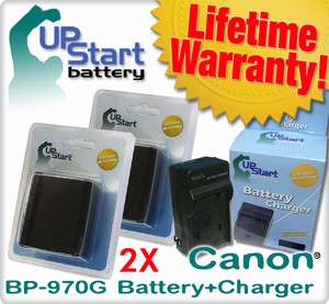 Battery + Charger for Canon BP 970G BP 945 XL1S  