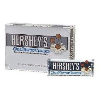 Hersheys Cookies n Creme Candy Bar, 1.55 Ounce Bars (Pack of 36)