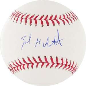   Indians Zach McAllister Autographed Baseball