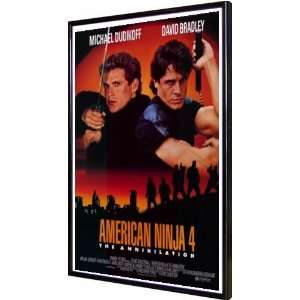  American Ninja 4 The Annihilation 11x17 Framed Poster 
