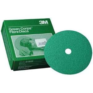  3M 01922 Green Corps 7 x 7/8 36 Grit Fiber Disc, (Box of 
