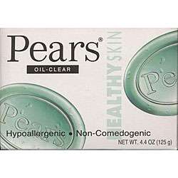 Pears 4.4 oz Oil Clear Soap (Pack of 6)  