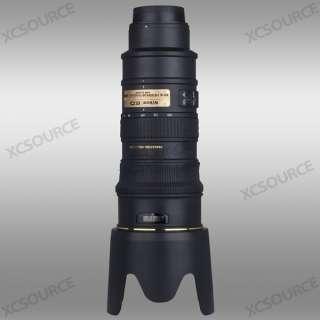 Nikon Camera Travel Lens Coffee Cup Flask AF S 70 200mm 2.8G VR 