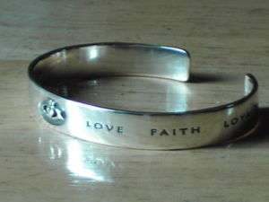 Irish Claddagh cuff bracelet   Sterling Silver  