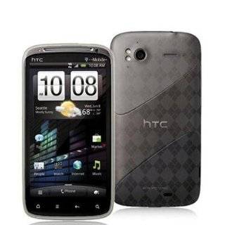  HTC Sensation 4G (T Mobile) Black Soft Rubber Premium Design 