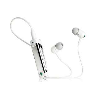  Ericsson WHITE MW600 Bluetooth Stereo Headset FM 784519356628  