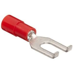   Insulated, Red, 22 16 Wire Size, #8 Stud Size (Pack of 100) 