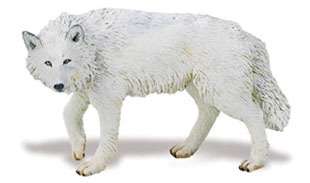 WHITE WOLF #220029 ~beautiful,hand painted,model FREE SHIP/USA w/ $25 