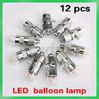 12x white led party lights for paper lanterns balloons floral