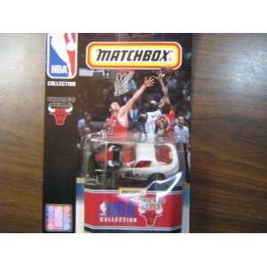  Chicago Bulls Dodge Viper 1998 Diecast Matchbox NBA Car 