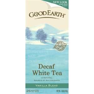  White and Green Decaf Tea 25 Bags